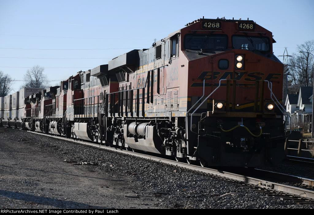 Intermodal rolls east